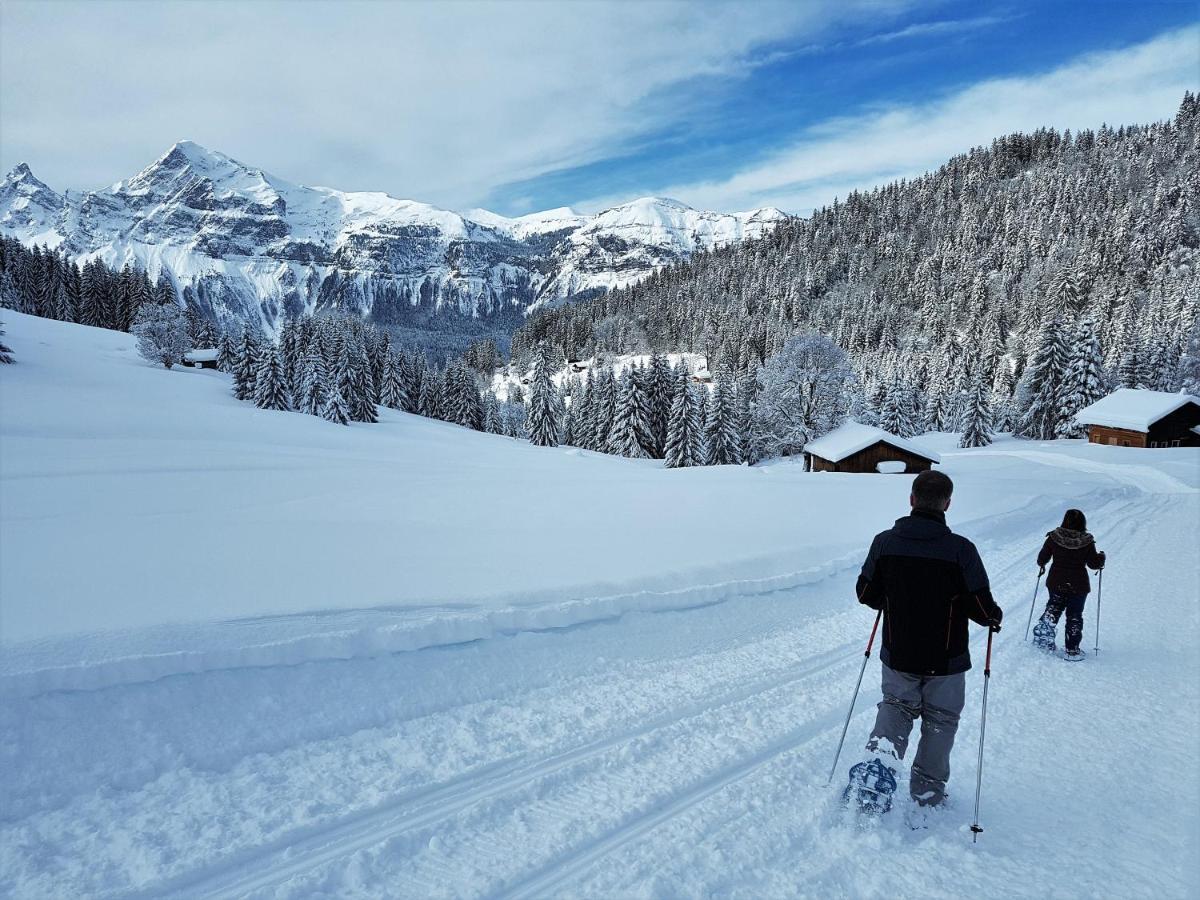 Appartamento Bellevue Centre, Wifi, Mountain View Les Carroz d'Araches Esterno foto