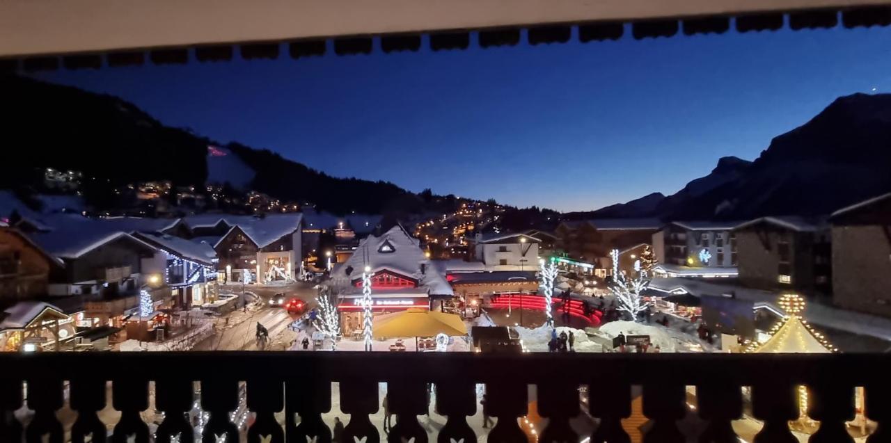 Appartamento Bellevue Centre, Wifi, Mountain View Les Carroz d'Araches Esterno foto