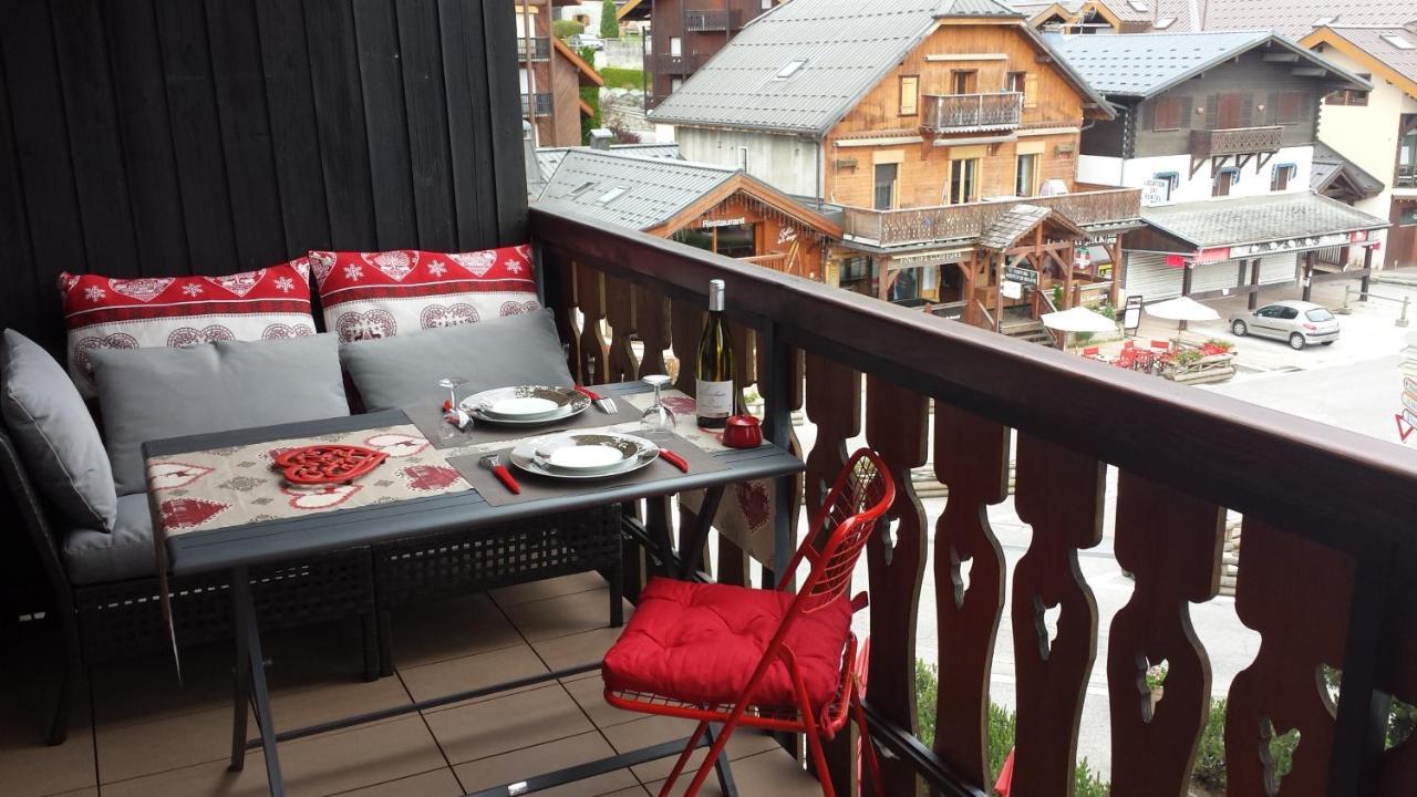 Appartamento Bellevue Centre, Wifi, Mountain View Les Carroz d'Araches Esterno foto
