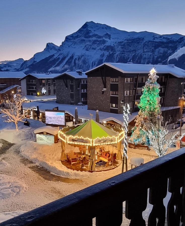 Appartamento Bellevue Centre, Wifi, Mountain View Les Carroz d'Araches Esterno foto