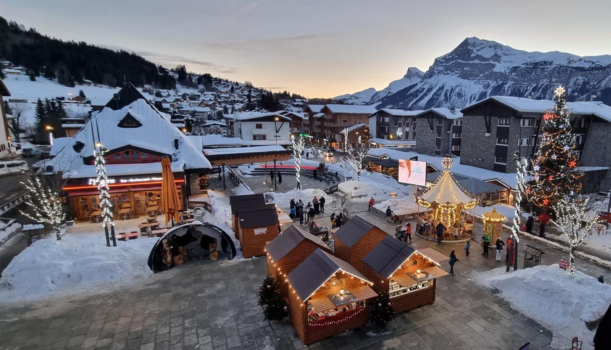 Appartamento Bellevue Centre, Wifi, Mountain View Les Carroz d'Araches Camera foto