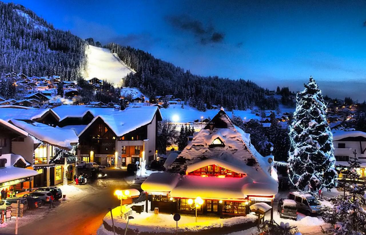 Appartamento Bellevue Centre, Wifi, Mountain View Les Carroz d'Araches Esterno foto