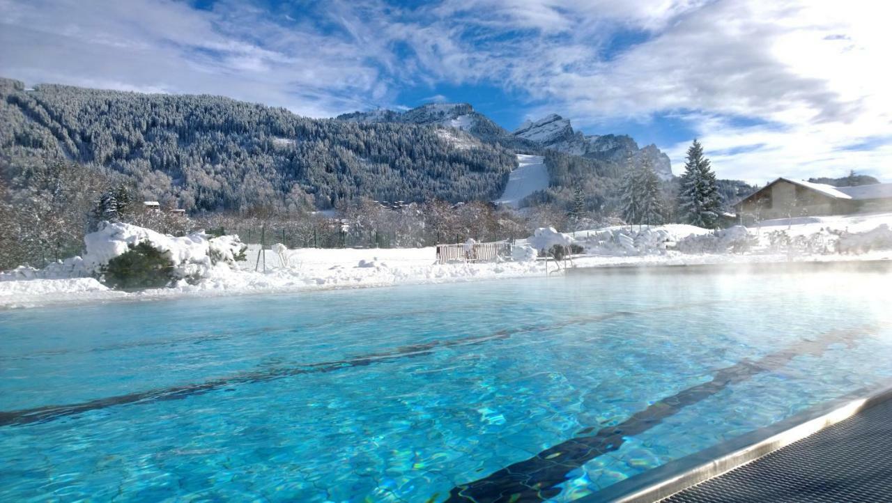 Appartamento Bellevue Centre, Wifi, Mountain View Les Carroz d'Araches Esterno foto