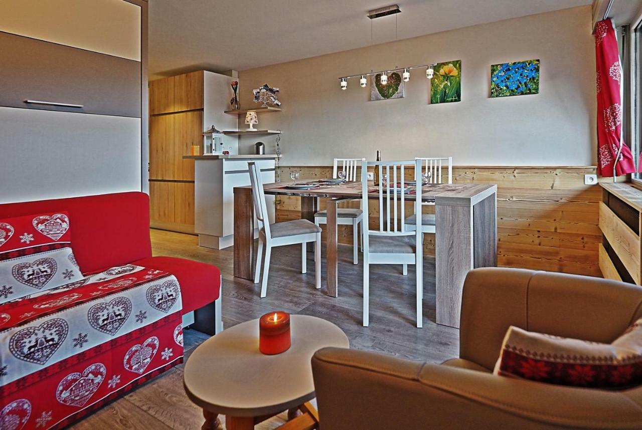 Appartamento Bellevue Centre, Wifi, Mountain View Les Carroz d'Araches Esterno foto