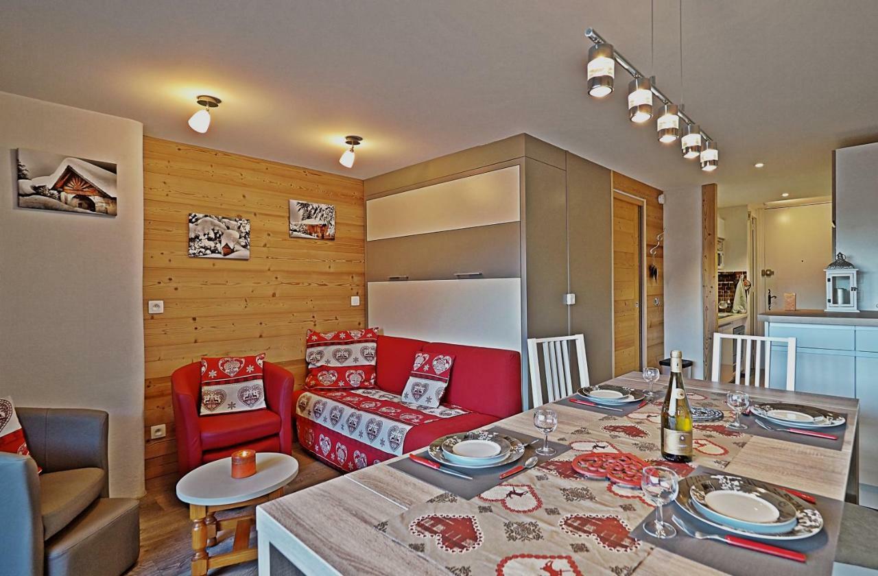 Appartamento Bellevue Centre, Wifi, Mountain View Les Carroz d'Araches Esterno foto