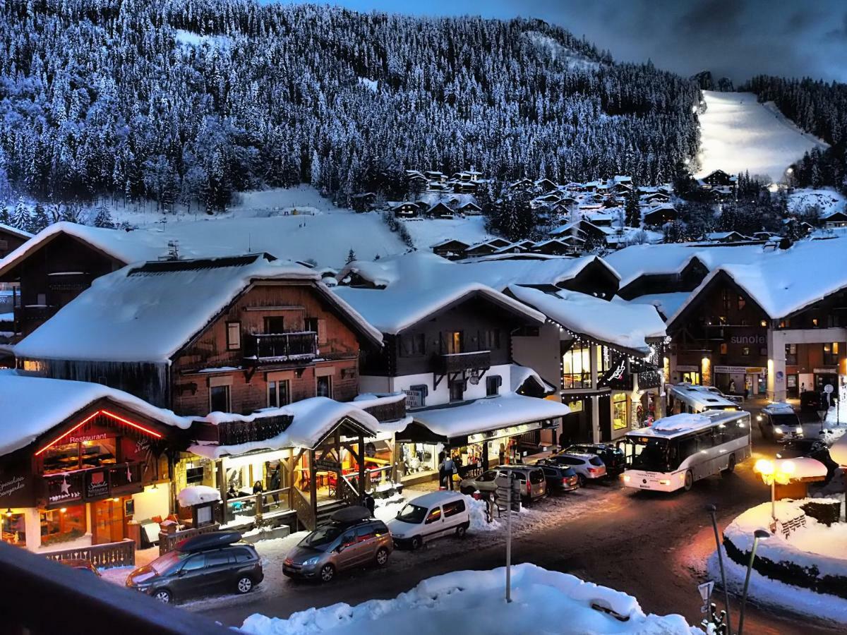 Appartamento Bellevue Centre, Wifi, Mountain View Les Carroz d'Araches Esterno foto