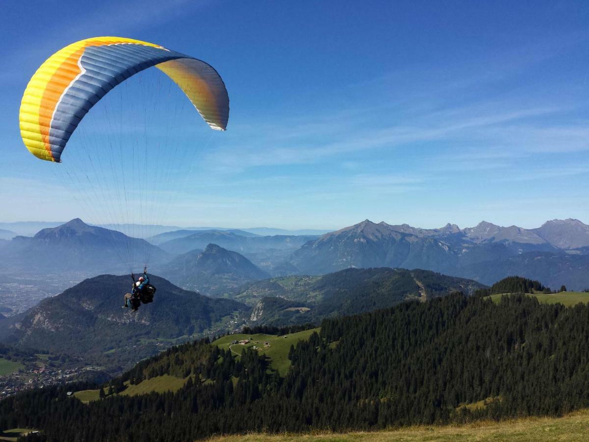 Appartamento Bellevue Centre, Wifi, Mountain View Les Carroz d'Araches Esterno foto